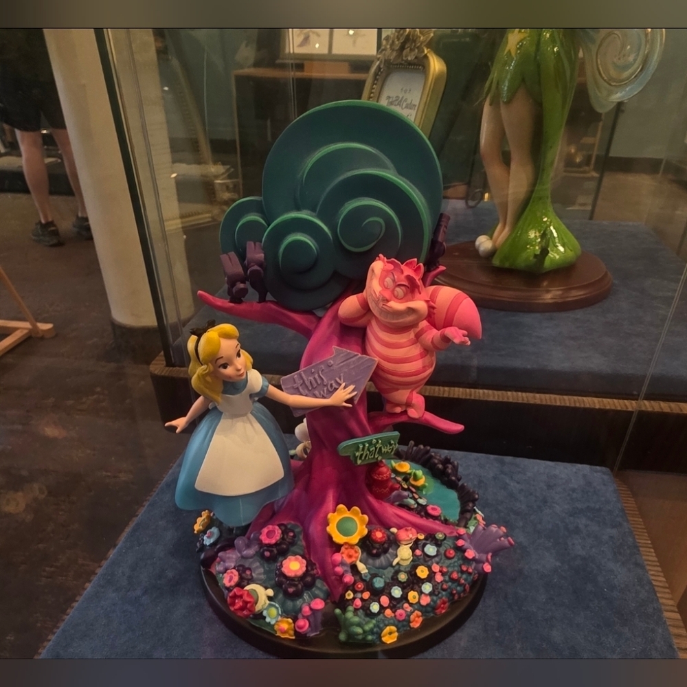 Disney Parks Alice In Wonderland Figurine